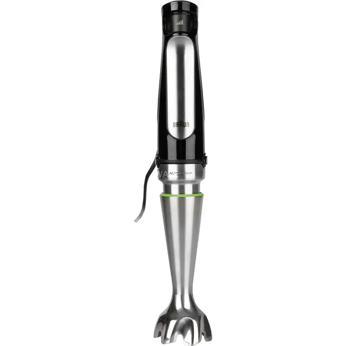 Braun MultiQuick 9 hand blender MQ 9147X (stainless steel/black, 1,200 watts, with 2 choppers, potato masher, whisk)