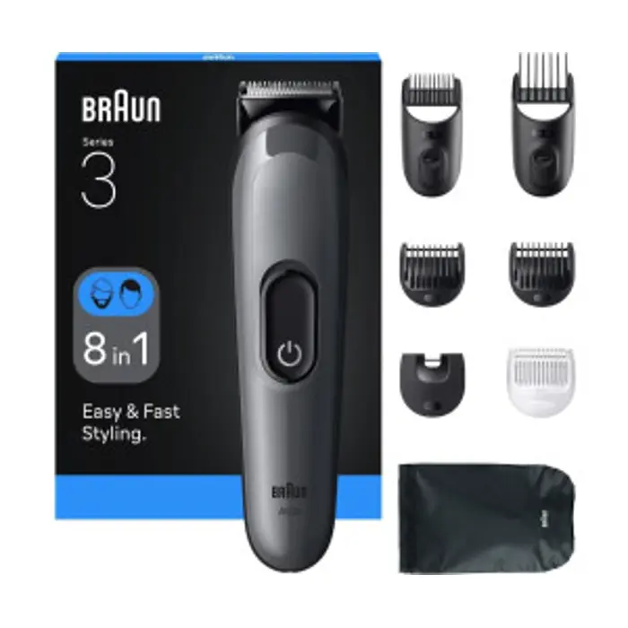 Braun Series 3 All-In-One Style Kit AIO3540, hair clipper grey