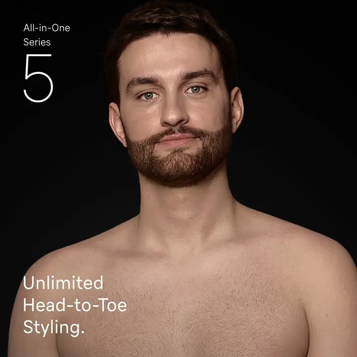 Braun Series 5 All-in-One 5560, hair clipper grey/black, 11-in-1
