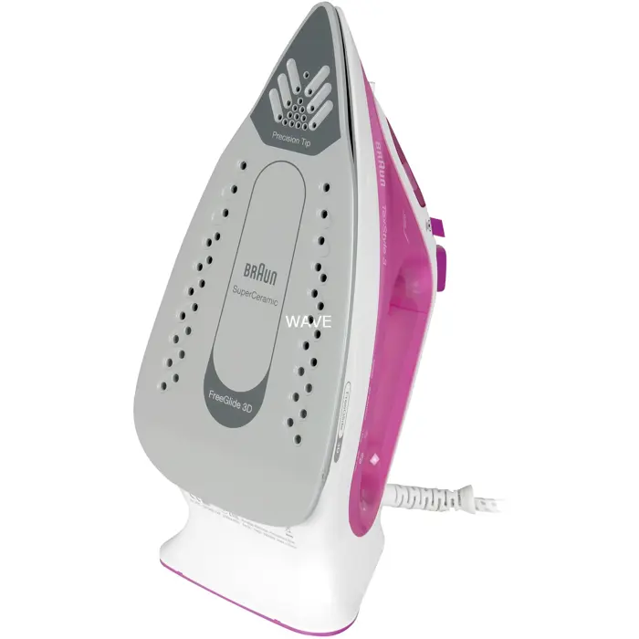 Braun TexStyle 3 SI 3030PU, steam iron (white/purple)