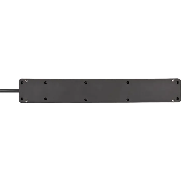 Brennenstuhl Bremounta 5-way power strip, 2x USB-C black, 3 meter cable, 2x USB, with safety switch