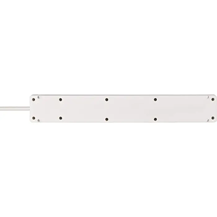 Brennenstuhl Bremounta 5-way, power strip (white, 2x USB)