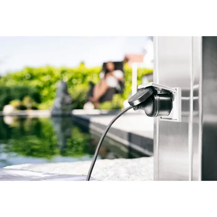 Brennenstuhl Connect WiFi socket WA 3600 XS03 Outdoor (black, voice control, timer, app)