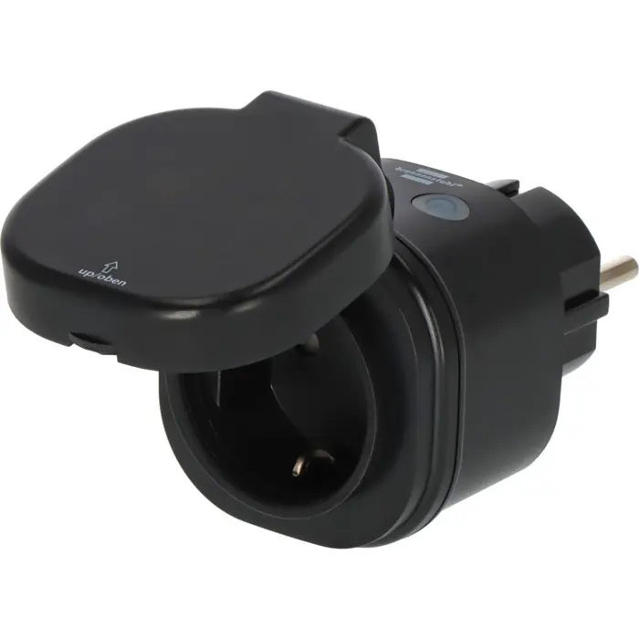 Brennenstuhl Connect WiFi socket WA 3600 XS03 Outdoor (black, voice control, timer, app)