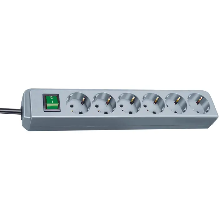 Brennenstuhl Eco silver S 6x