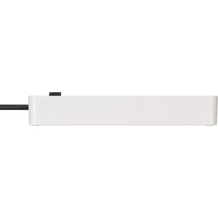 Brennenstuhl Ecolor 3-way power strip, 2x USB, with 3 countdown timers white/black, 1.5 meter cable, USB-A, USB-C, with safety switch