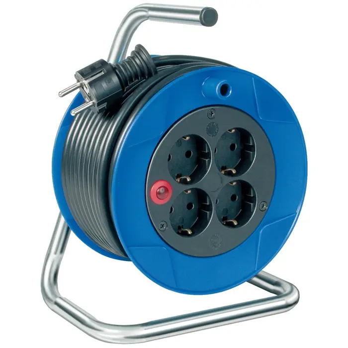 Brennenstuhl Kompakt extension cable 4x way - 15m blue