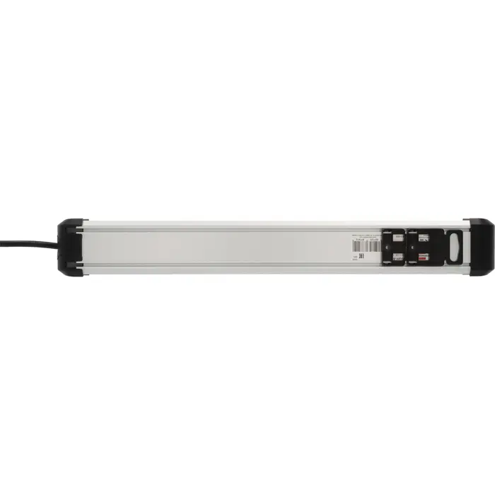 Brennenstuhl Premium-ALU-Line 10-Way Black 3m with Switch