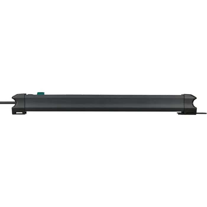 Brennenstuhl Premium-Line 6-way power strip (black, 1.8 meters, 26,000A surge protection)