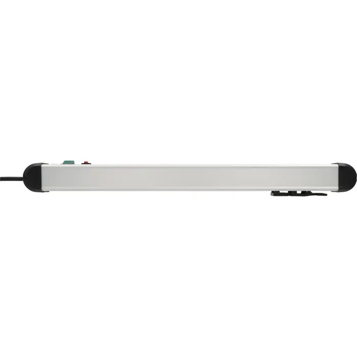 Brennenstuhl Premium-Protect-Line 8-way power strip (black/aluminium, 3 metres, 60,000A surge protection)