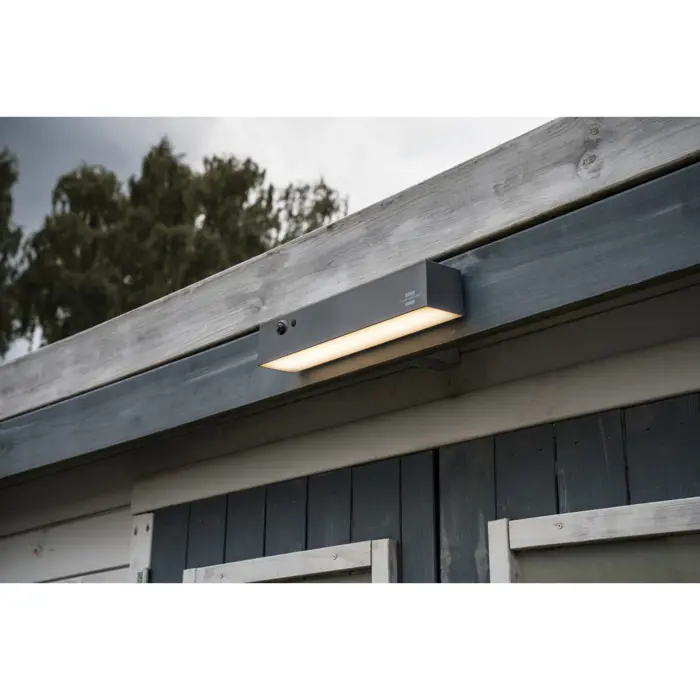 Brennenstuhl Solar LED spotlight SOL 1000 Cubus (gray)