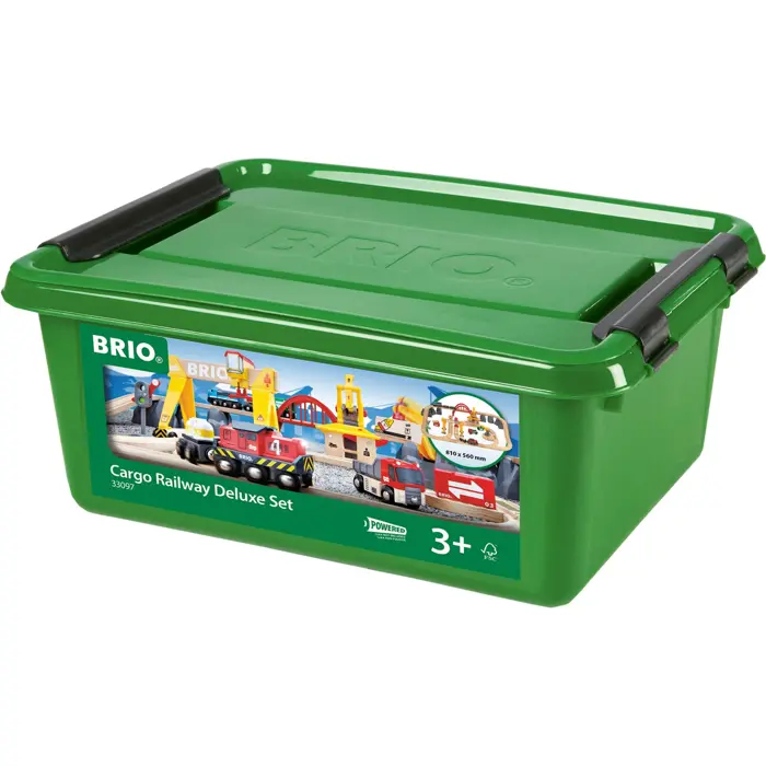 BRIO Cargo Railway Deluxe Set (33097)