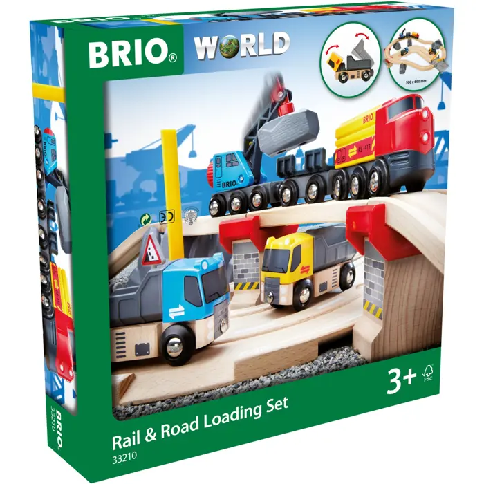 BRIO Roads & Rails Stone Loading Set - 33210