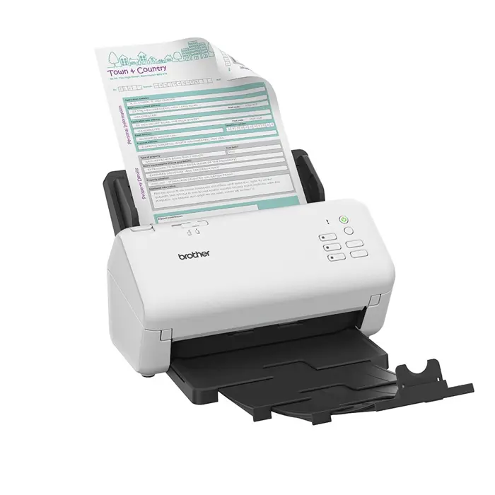 Brother ADS-4300N scanner ADF scanner 600 x 600 DPI A4 Black, White