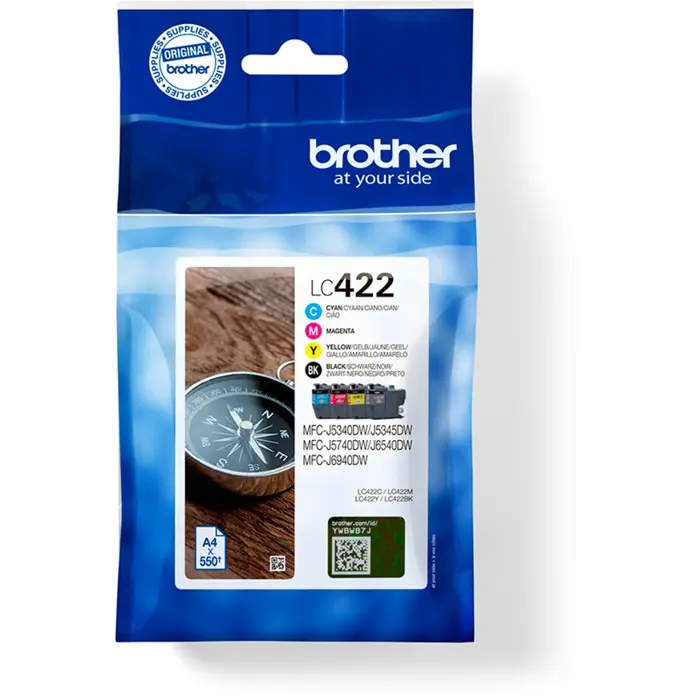 Brother ink Valuepack LC-422VAL
