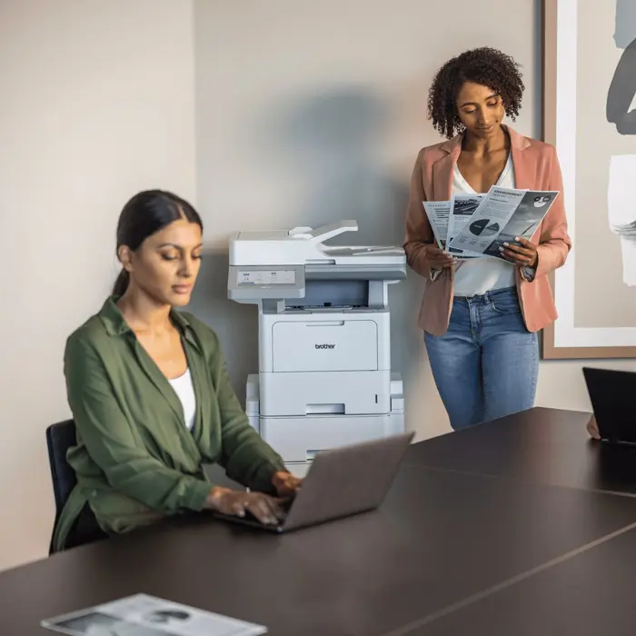 Brother MFC-L6910DN All-In-One Mono Laser Printer with Fax | Brother Multifunction Printer | MFC-L6910DN | Laser | Mono | All-in-one | A4 | Wi-Fi | White