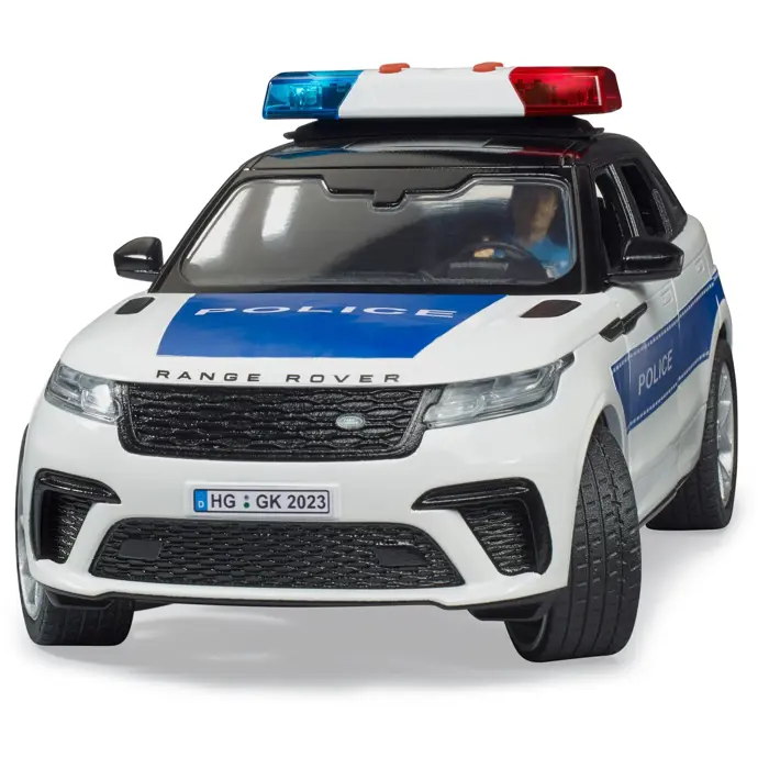 brother Range Rover Velar police vehicle with police officer, model vehicle (including light + sound module)