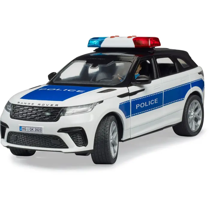 brother Range Rover Velar police vehicle with police officer, model vehicle (including light + sound module)
