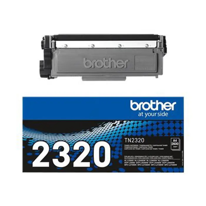 BROTHER TN2320 black toner 2600 pages