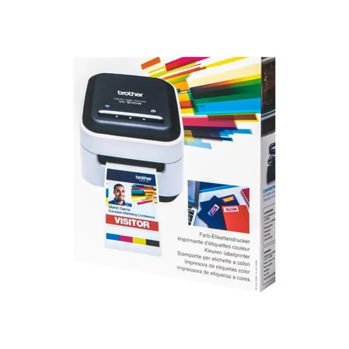 BROTHER VC-500W Color Label Printer