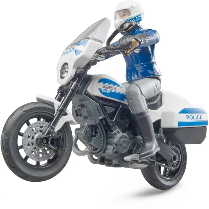 BRUDER bworld Scrambler Ducati police. - 62731