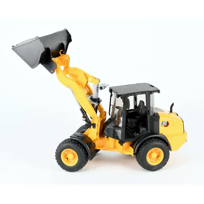 bruder CAT compact articulated wheel loader, model vehicle