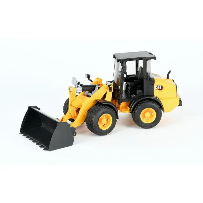 bruder CAT compact articulated wheel loader, model vehicle