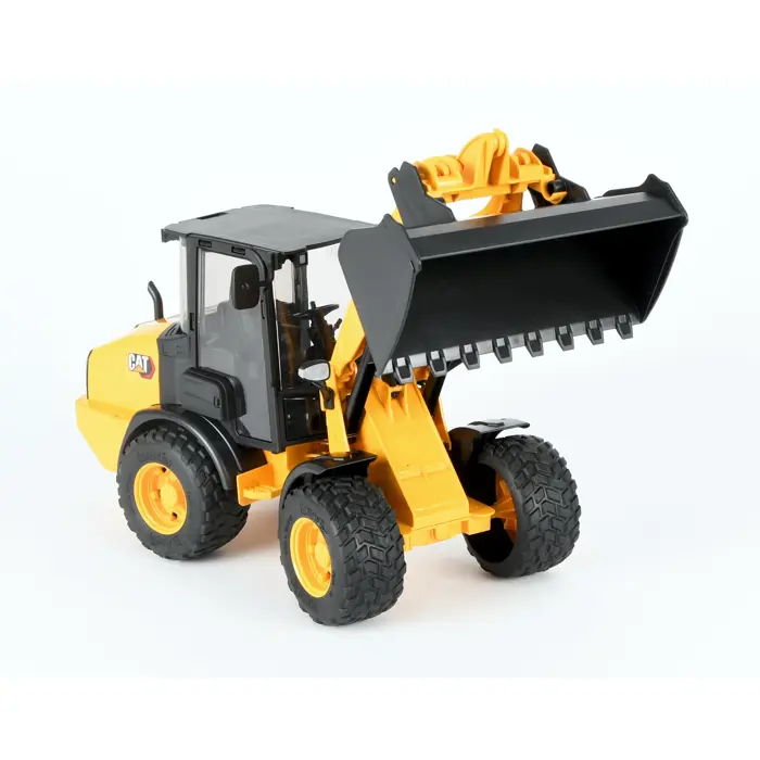 bruder CAT compact articulated wheel loader, model vehicle