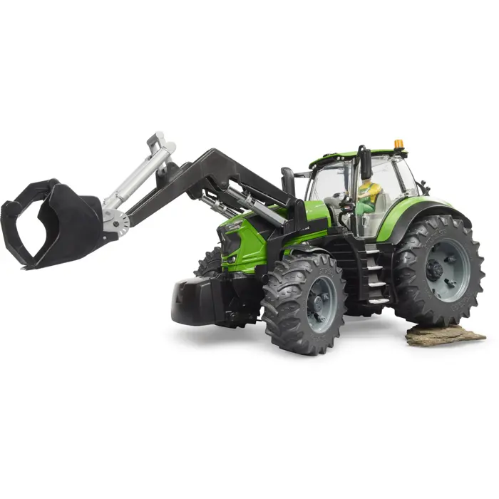bruder Deutz 8280 TTV with front loader, model vehicle