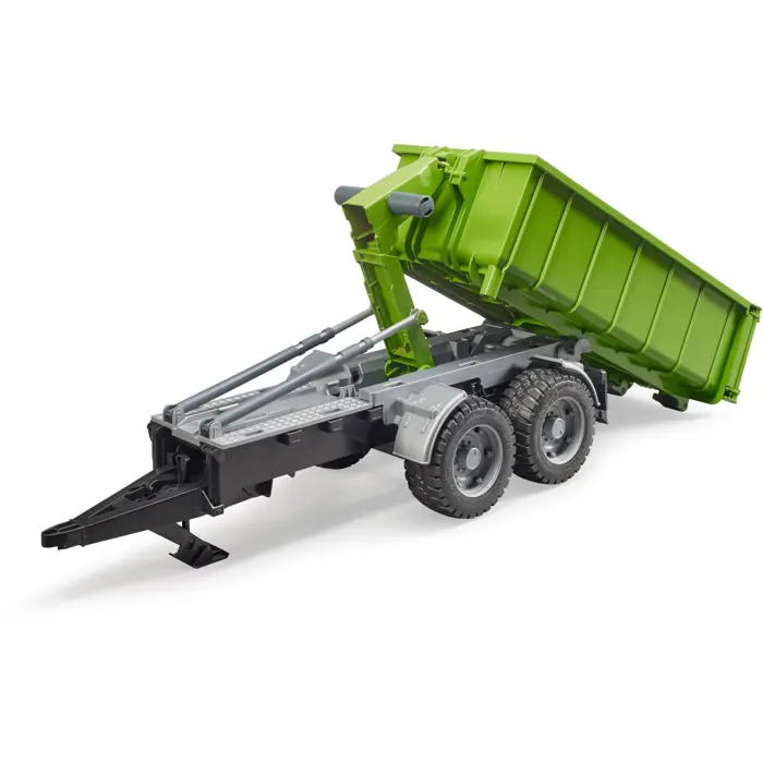 BRUDER hook lift trailer for tractors - 02035