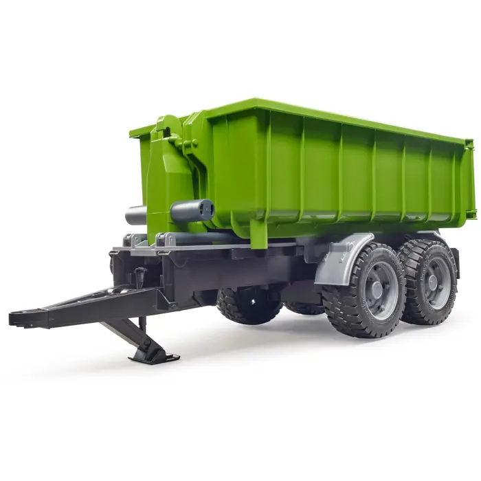 BRUDER hook lift trailer for tractors - 02035