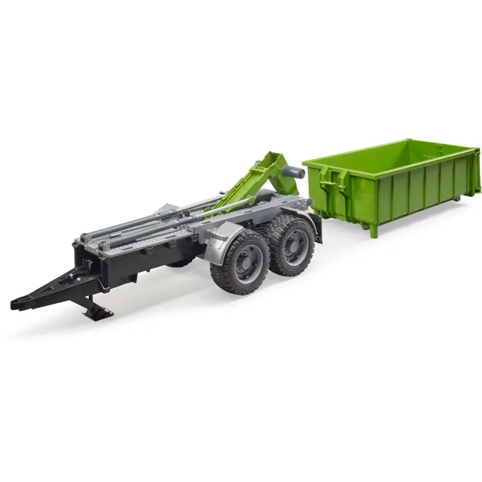 BRUDER hook lift trailer for tractors - 02035