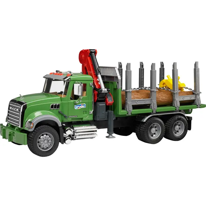 BRUDER MACK Granite timber transport-LKW - 02824