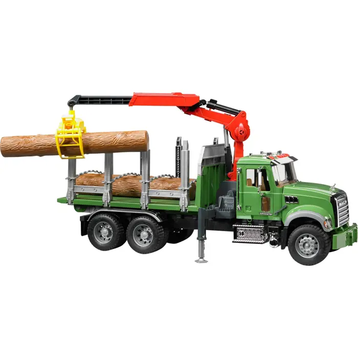 BRUDER MACK Granite timber transport-LKW - 02824