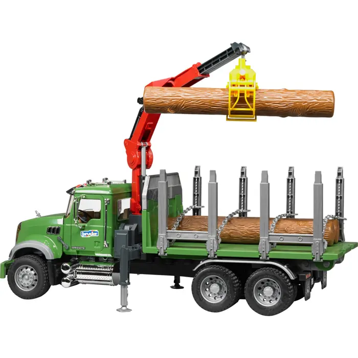 BRUDER MACK Granite timber transport-LKW - 02824
