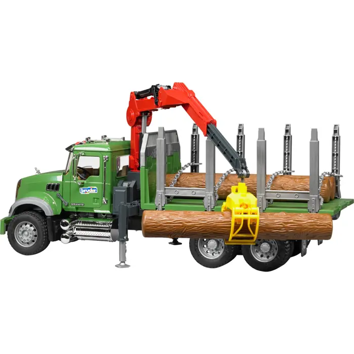 BRUDER MACK Granite timber transport-LKW - 02824