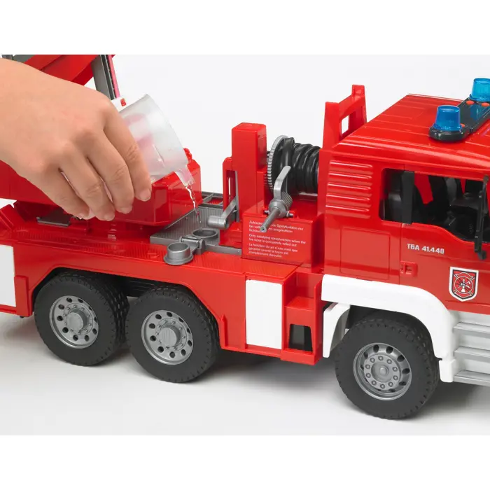 Bruder MAN TGA fire department with aerial ladder
