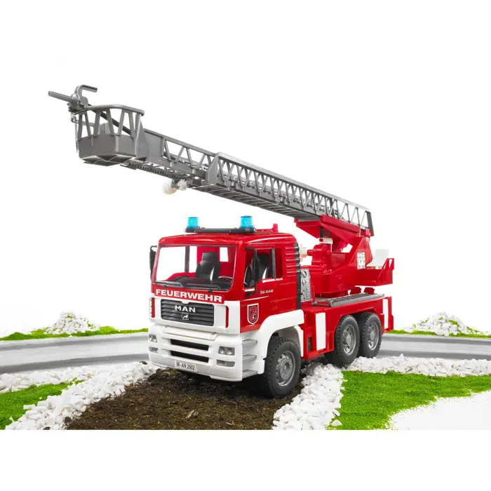 Bruder MAN TGA fire department with aerial ladder