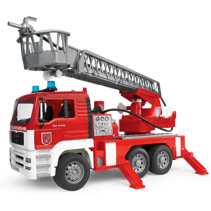 Bruder MAN TGA fire department with aerial ladder