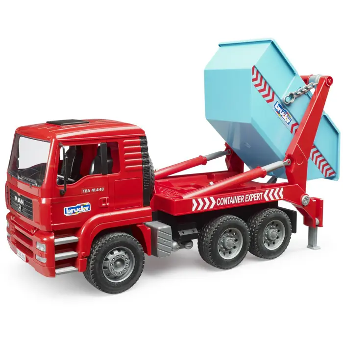 BRUDER MAN TGA skip container truck