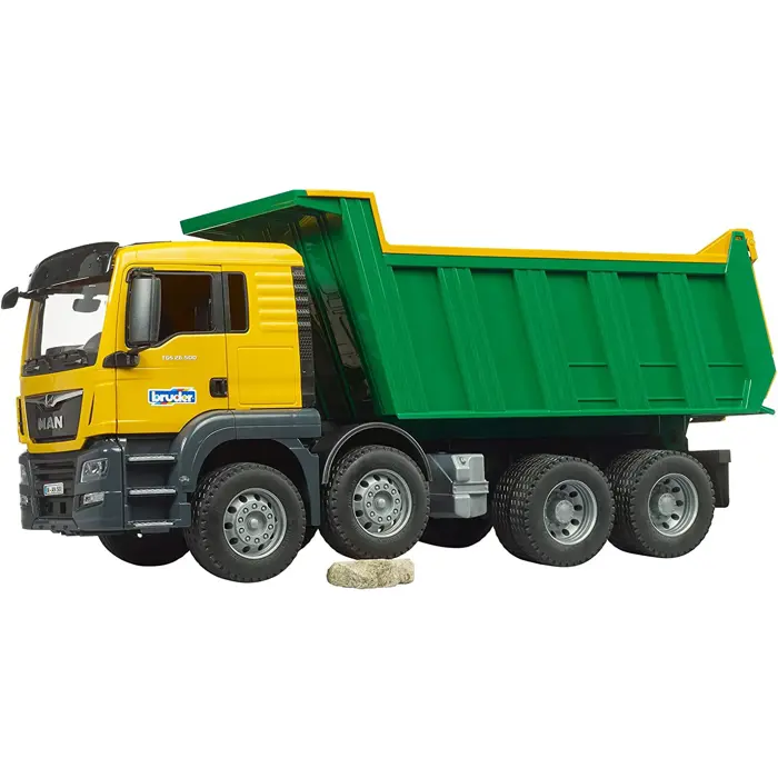 Bruder MAN TGS tipping truck, model vehicle