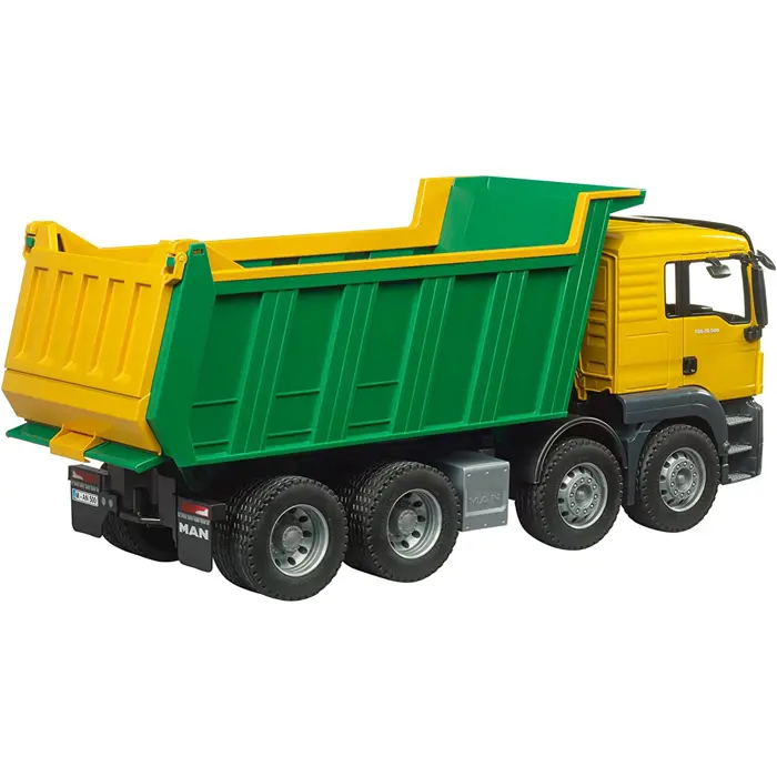 Bruder MAN TGS tipping truck, model vehicle