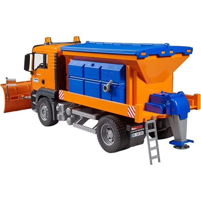 bruder MAN TGS winter service with clearing blade, model vehicle