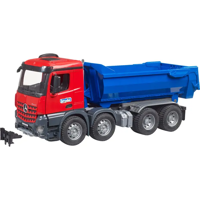 BRUDER Mercedes Benz Arocs Halfpipe tipper truck, model vehicle