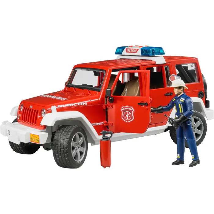 Bruder Professional Series Jeep Wrangler Unlimited Rubicon fire department - 02528