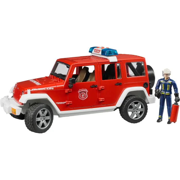 Bruder Professional Series Jeep Wrangler Unlimited Rubicon fire department - 02528