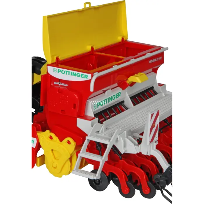 Bruder Professional Series Pöttinger Vitasem 302ADD harrow-mounted seed drills (02347)