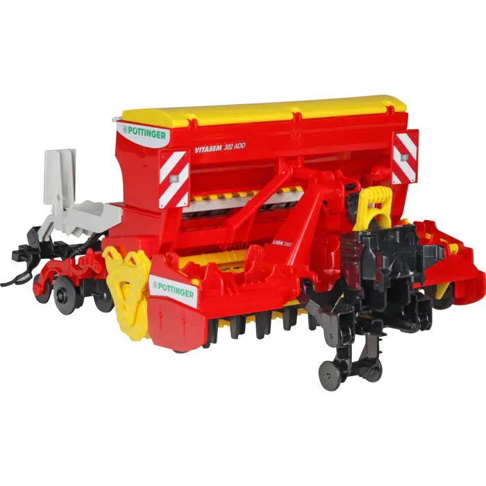 Bruder Professional Series Pöttinger Vitasem 302ADD harrow-mounted seed drills (02347)