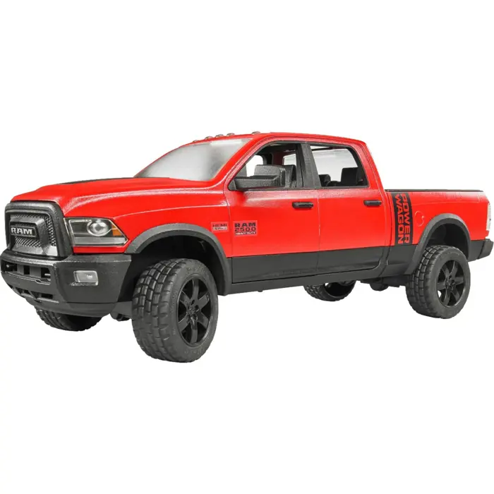 Bruder Professional Series RAM 2500 Power Wagon with horse trailer and horse (02501)