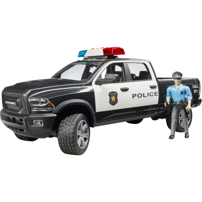 BRUDER RAM 2500 Police Pickup with Police 02505